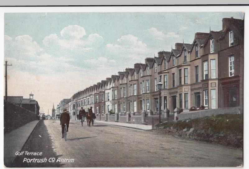 Co. Antrim; Golf Terrace, Portrush PPC, Unposted, c 1910's, By Laurence  