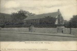 Flushing Queens Long Island NY Garretson Home c1905 Postcard