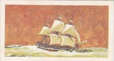 Brooke Bond Vintage Trade Card Saga Of Ships 1970 No 22 T S Foudroyant