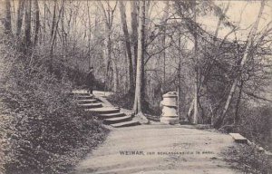 Germany Weimar Der Schlangenstein Im Park