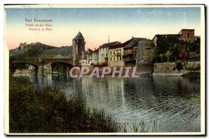 Old Postcard Bad kreuznach Party an der Nahe