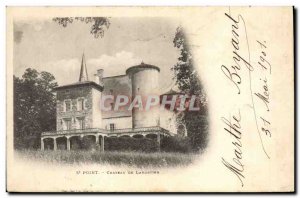 Old Postcard Chateau de Lamartine St Point