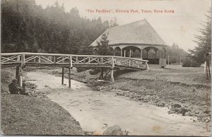 Truro Nova Scotia The Pavillion Victoria Park Postcard E82