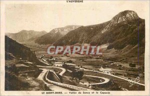 Old Postcard The Auvergne Mont Dore valllee sancy capuchin