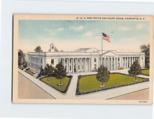 M-144668 US Post Office and Court House Charlotte North Carolina USA