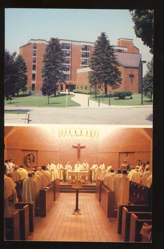 Providence, Rhode Island/RI Postcard, Providence College St Thomas Priory/Chapel