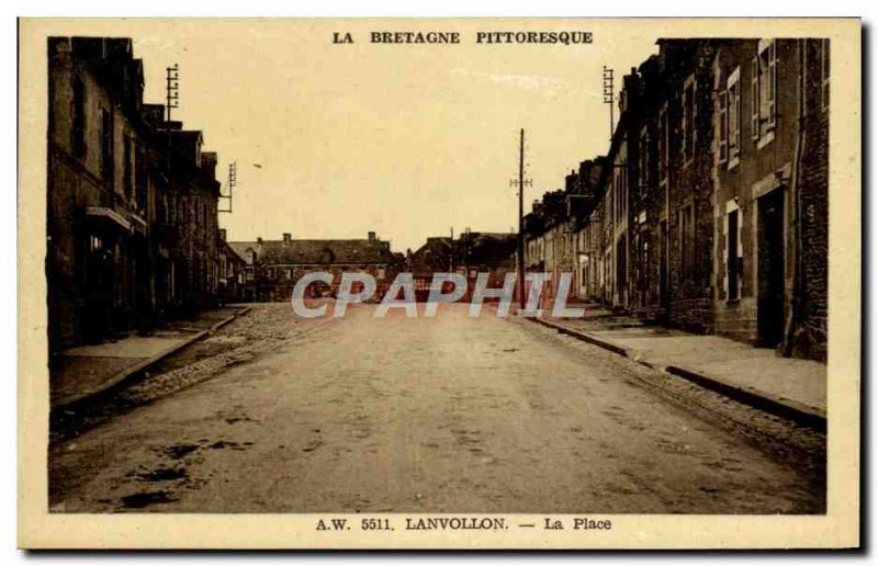 Old Postcard Lanvollon Place