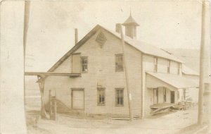 Syracuse New York 1911 Commercial Workshop building Postcard RPPC 24-7845