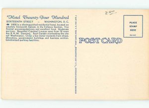 Linen HOTEL SCENE Washington DC AE1606