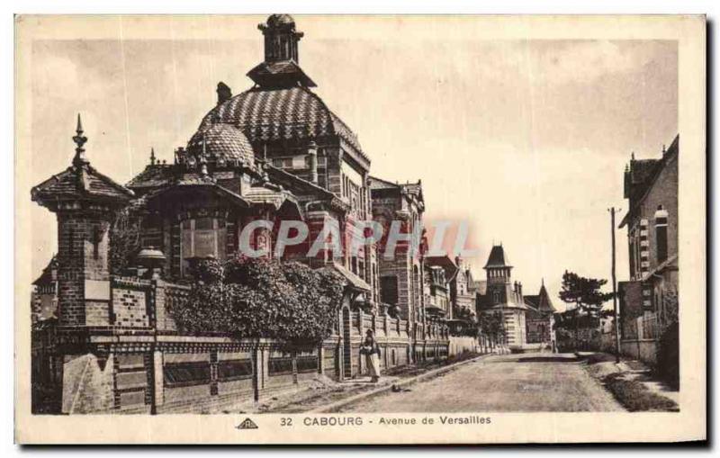 Old Postcard Cabourg Avenue de Versailles