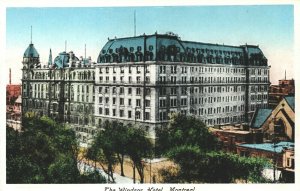 Canada The Windsor Hotel Montreal Vintage Postcard 03.68