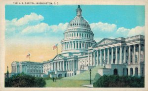 USA Washington D.C The U.S Capitol Vintage Postcard 07.39