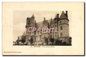 Old Postcard Bourges Palais Jacques Coeur