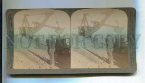 3143309 USA Steam shovel iron ore Hibbing Minn STEREO PHOTO