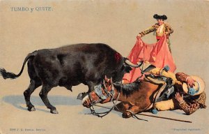 Tumbo Y Quite Tarjeta Postal, Bullfighting Unused 