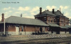 Union Depot, Nevada, MO, Missouri, USA Train Railroad Station Depot Unused 