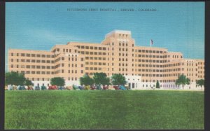 Colorado DENVER Fitzsimons Amy Hospital, 10 stories high contains 608 Beds Linen