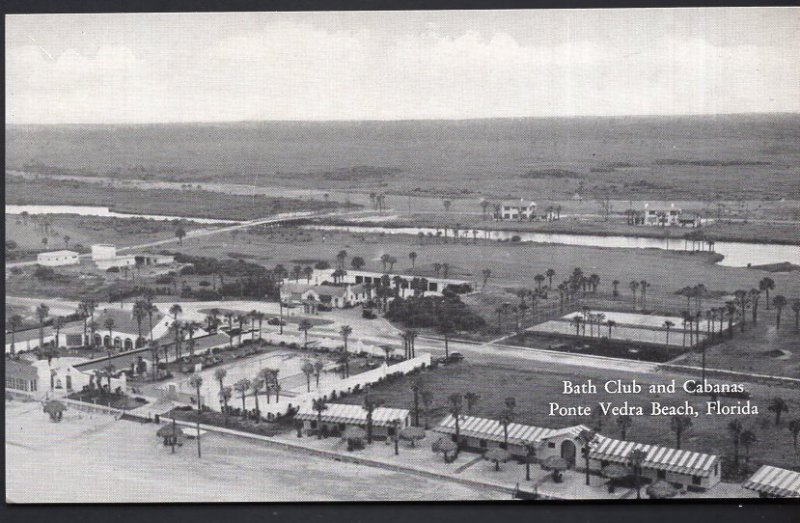 Florida Aerial Bath Club Ponte Vedra Beach Jacksonville St. Augustine Printed