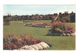 Queen Elizabeth Park And Flower Gardens, Summerside PEI, 1966 Chrome Postcard