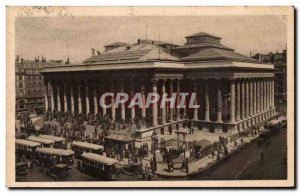 Old Postcard Paris Bourse