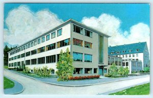 WIESBADEN BETHEL, West Germany ~ Architects Drawing JEHOVAH'S WITNESSES Postcard