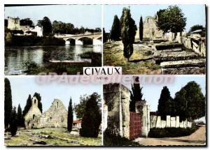 Postcard Modern Civaux (Vienne)