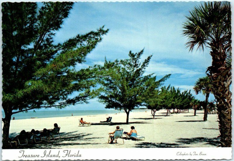 Postcard - Treasure Island, Florida 