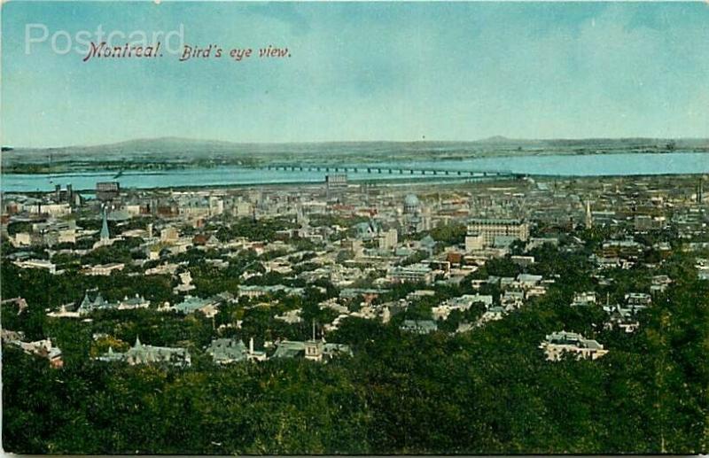 Canada, Quebec, Montreal, Bird's Eye View, Novelty Manufacturing