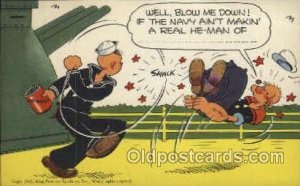 Popeye, Military Comic Unused 