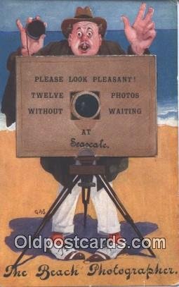 The Beach Photographer Novelty 1913 