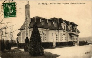 CPA POISSY - Propriete de M.Vanderbilt - Pavillon d'Habitation (246587)