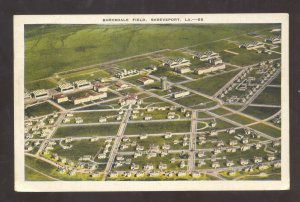 SHREVEPORT LOUISIANA BARKSDALE FIELD AIRPORT AVIATION VINTAGE POSTCARD