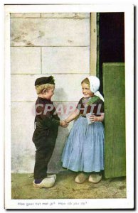 Nederland - Holland - Netherlands - Folklore - Children - jonge - Kind Old Po...