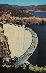 Flaming Gorge Dam Green River Wyoming Postcard A27