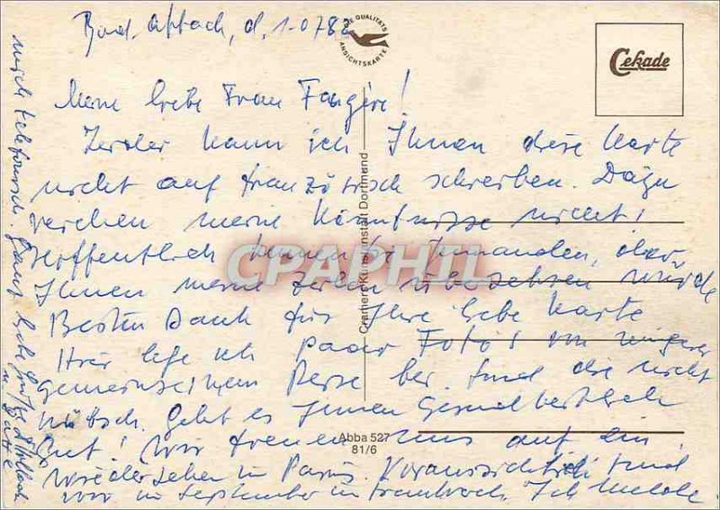 Modern Postcard Bad Abbach