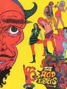 The Acid Eaters Cult Psychedelic Film Movie Poster Art Postcard