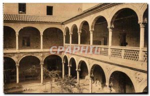 Postcard Old Toledo Cloister Del Hospital Santa Cruz