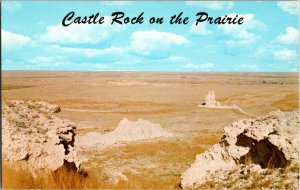 Vintage Postcard- Castle Rock on the Prairie, Kansas- KM15