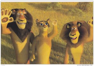 Three Lions #2 , Movie art Postcard