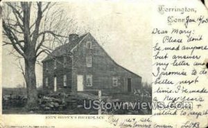 John Brown's Birthplace - Torrington, Connecticut CT