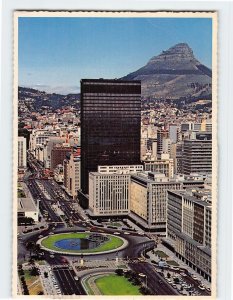 Postcard View of Cape Town South Africa