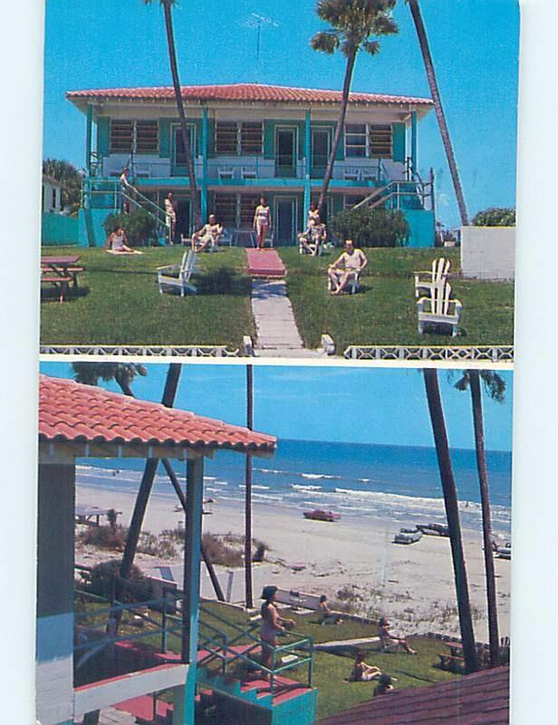 Pre-1980 APARTMENT MOTEL Daytona Beach Florida FL c3284