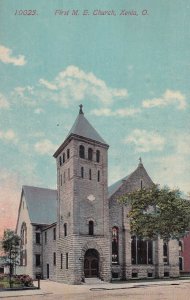 XENIA, Ohio, PU-1914; First M.E. Church