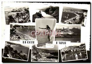 Postcard Modern Cote D & # 39Azur Remembrance Water Skiing