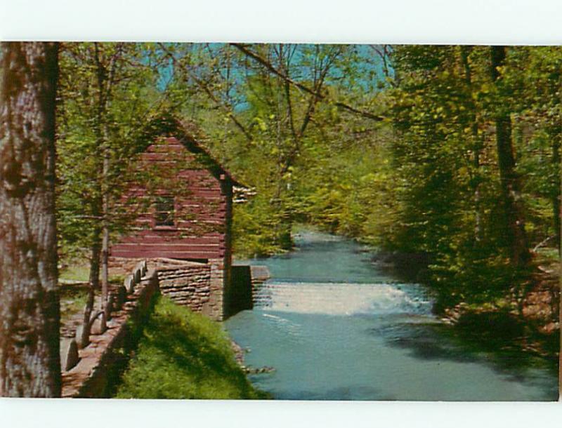 Vintage Post Card McHargue Water Mill Little Laurel River London  KY  # 4783