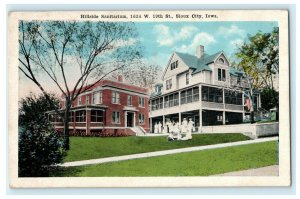 Hillside Sanitarium Sioux City Iowa Unposted Vintage Antique Postcard