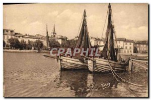 Old Postcard Boat Marseille Martigues Wearing Ferrieres