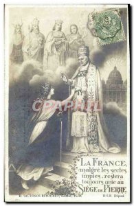 Old Postcard Pope Peter