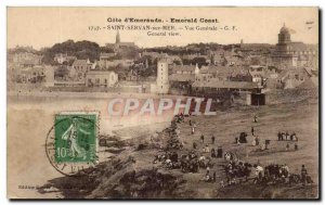 Old Postcard Saint Servan sur Mer Vue Generale