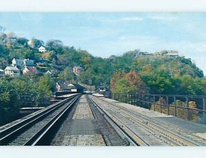 Unused Pre-1980 B&O TRAIN RAILROAD BRIDGE VIEW Harpers Ferry WV Q7877@